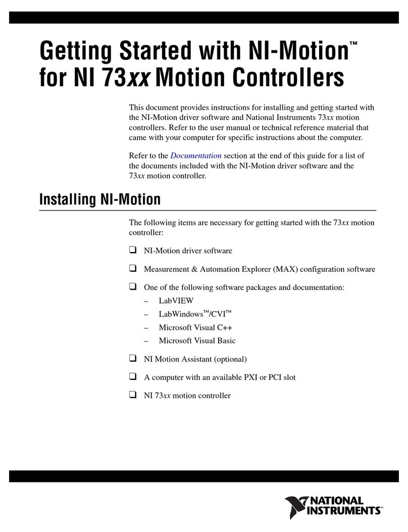 National Instruments 73 Series Manual de usuario