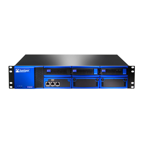 Juniper STRM Manual de usuario