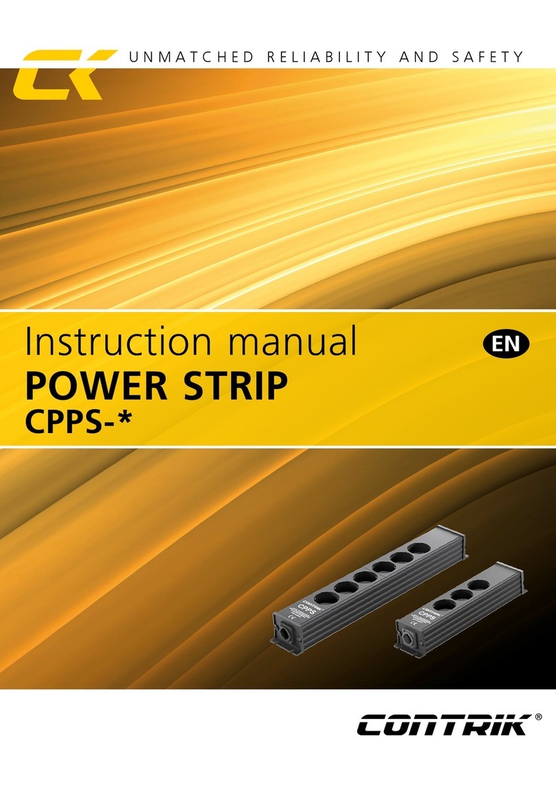 Contrik CPPS Series Manual de usuario
