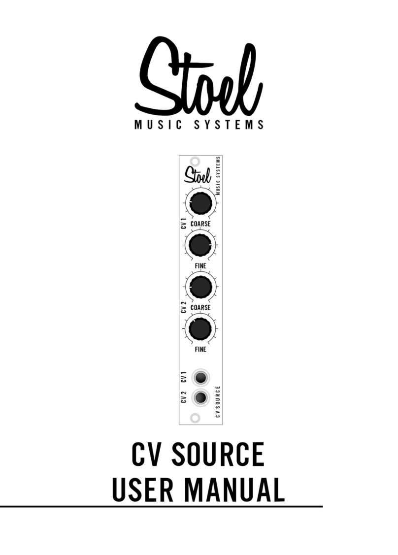 Stoel CV SOURCE Manual de usuario