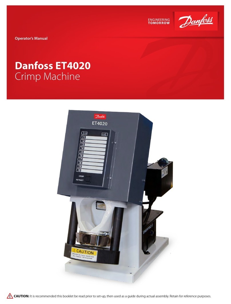 Danfoss ET4020 Manual de usuario