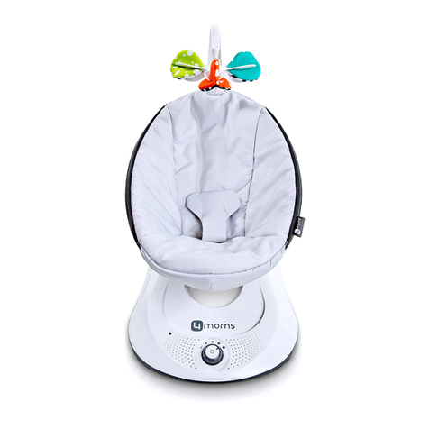 4 Moms RockaRoo Manual de usuario
