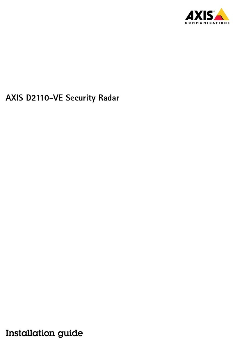 Axis D2110-VE Manual de usuario