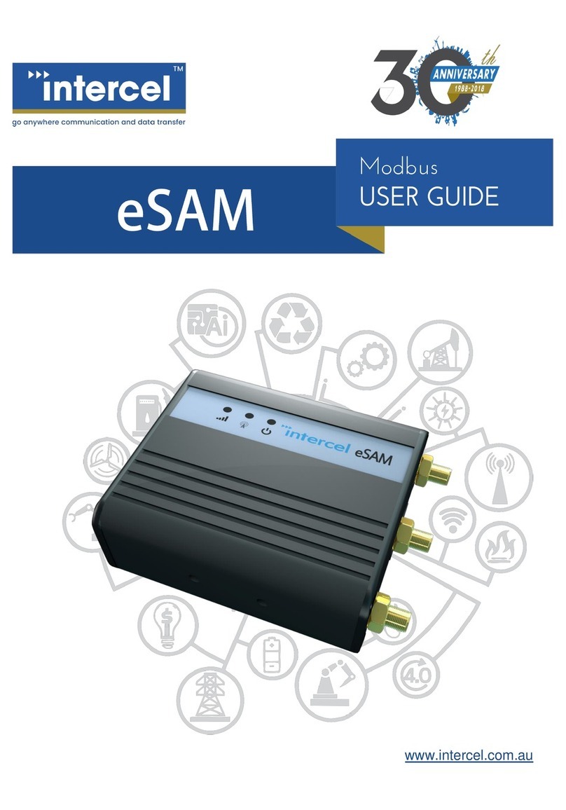 Intercel eSAM Manual de usuario