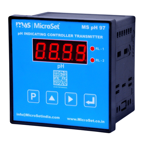 MicroSet MS pH 97 Manual de usuario