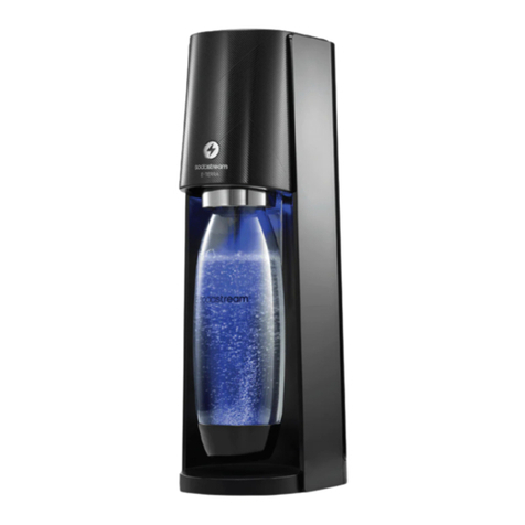 SodaStream E-TERRA Manual de usuario SodaStream E-TERRA Manual de usuario