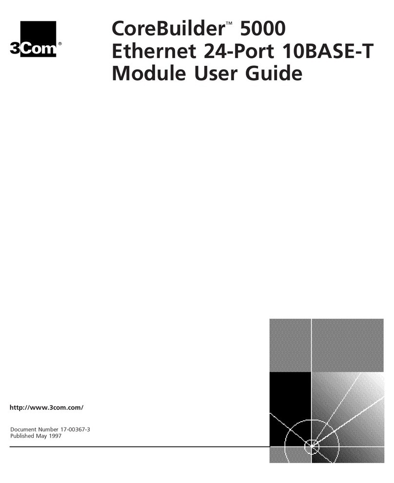 3Com CoreBuilder 5000 Manual de usuario