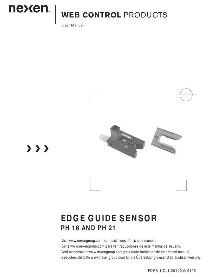 Nexen WEB CONTROL PH 16 Manual de usuario