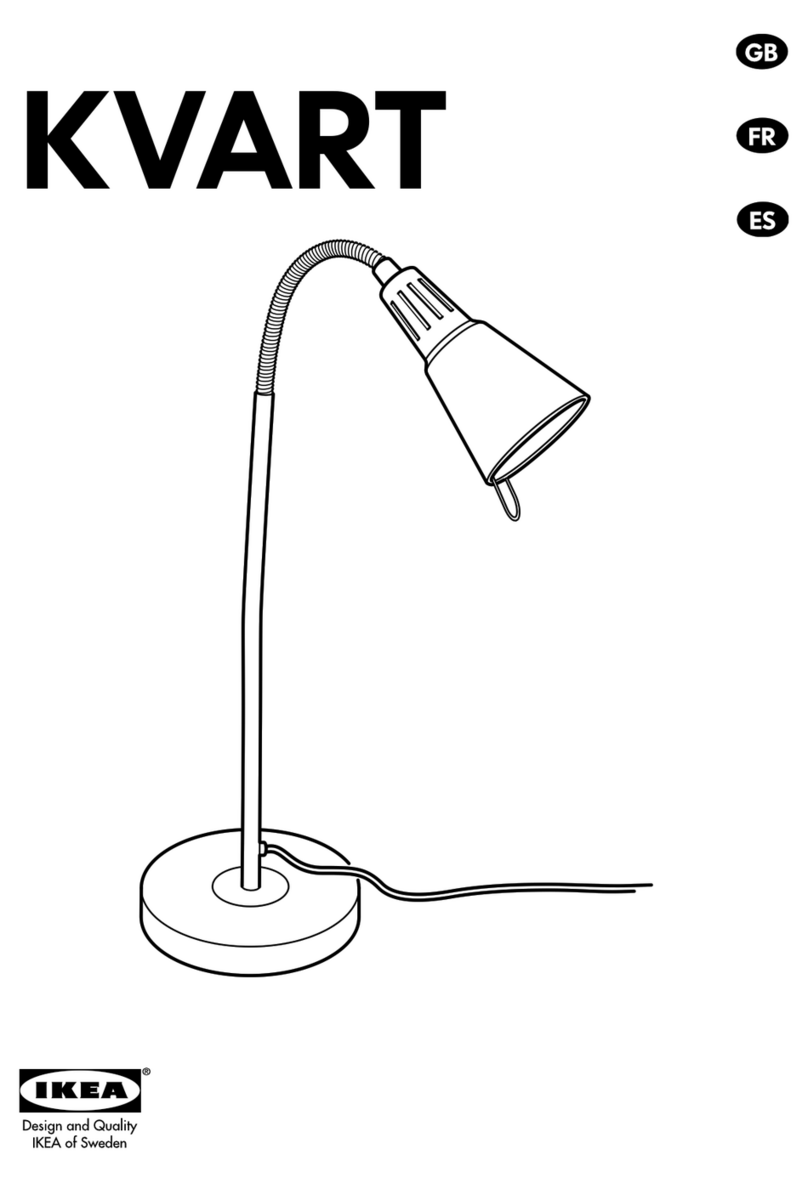 IKEA KVART Manual de usuario