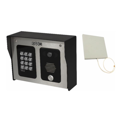 FAAC 4402 Manual de usuario FAAC 4402 Manual de usuario