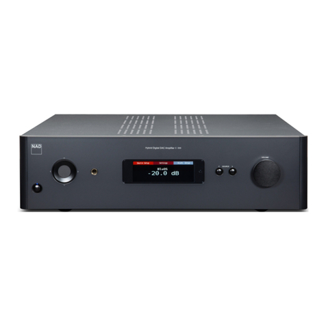 NAD C 399 Instrucciones de instalación y funcionamiento