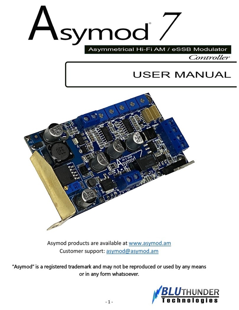 BLUTHUNDER Technologies Asymod 7 Manual de usuario