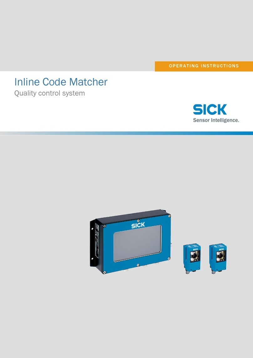 SICK Inline Code Matcher Manual de usuario