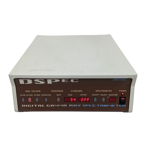 ORTEC DSPEC Manual de usuario