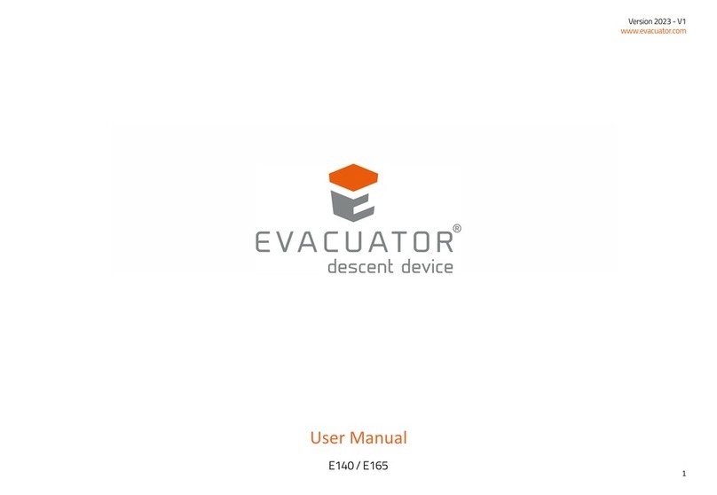 Evacuator E140 Manual de usuario
