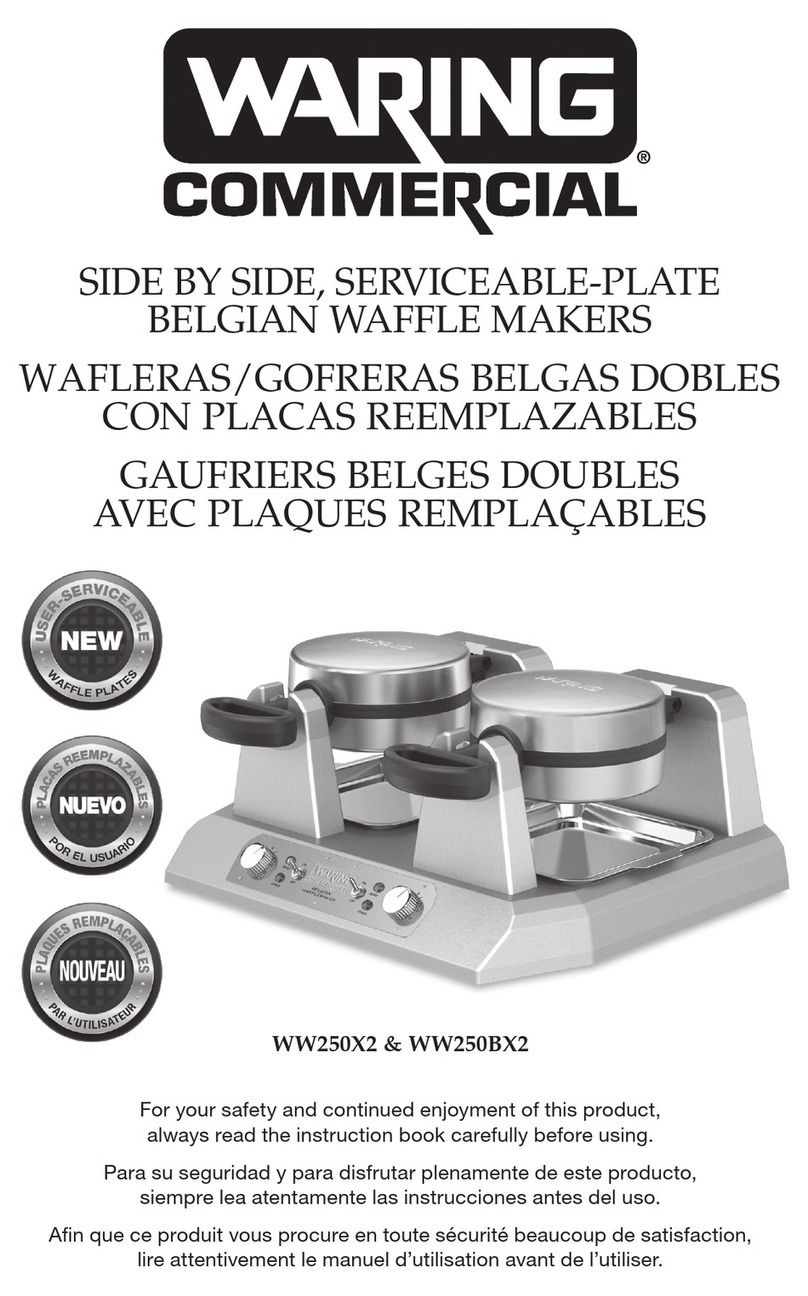 Waring WW250X2 Manual de usuario