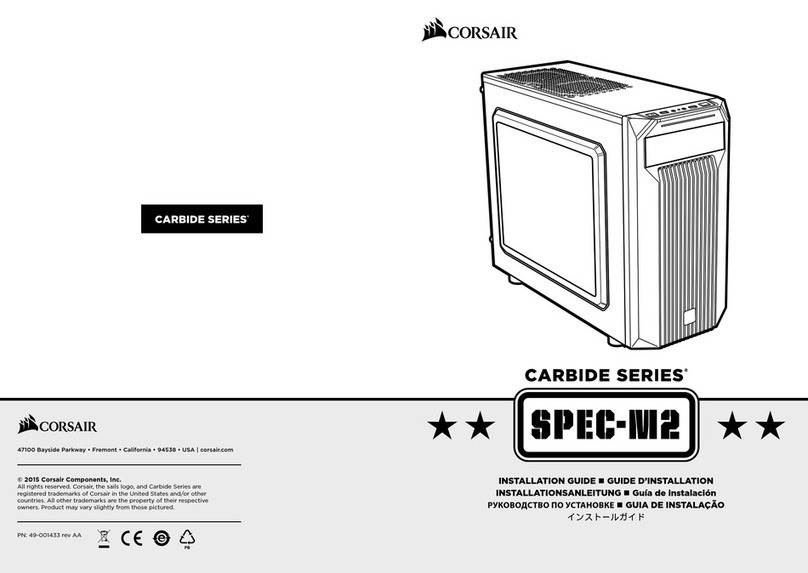 Corsair CARBIDE SPEC-M2 Manual de usuario