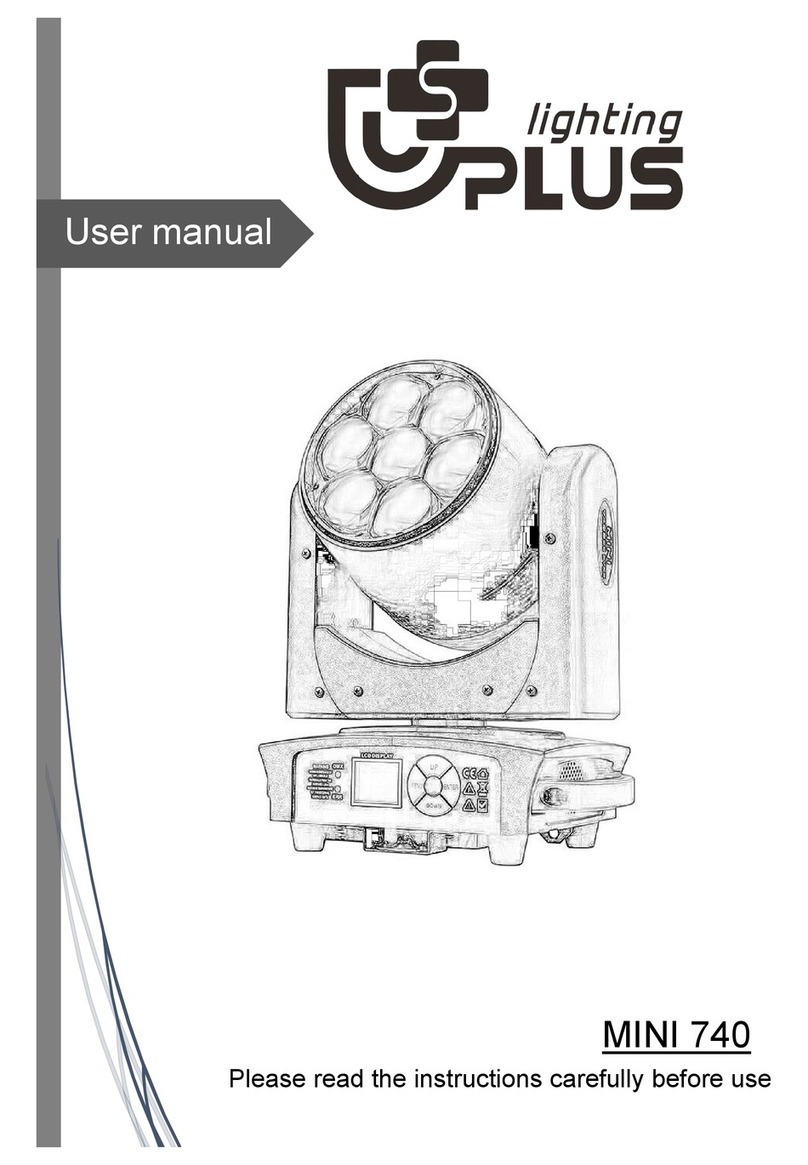Uplus Lighting MINI740 Manual de usuario