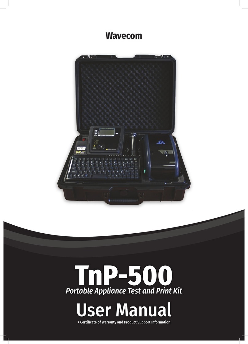 Wavecom TnP-500 Manual de usuario Wavecom TnP-500 Manual de usuario