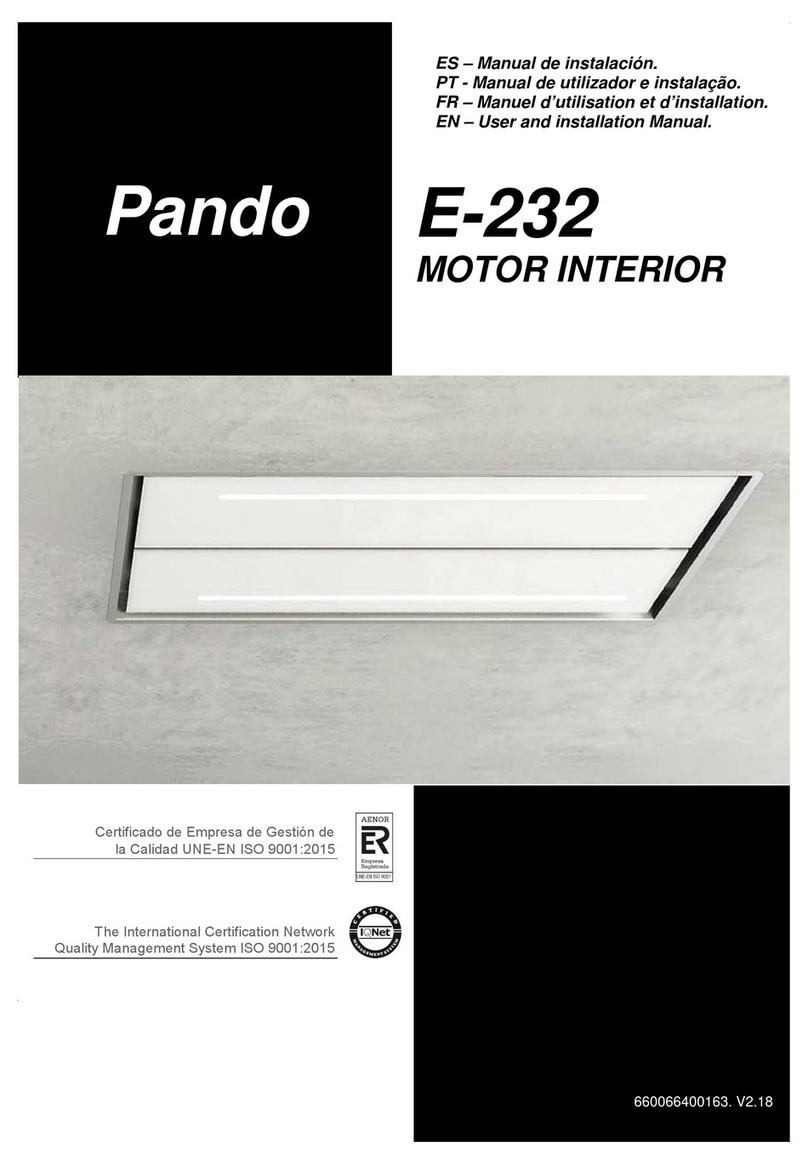 Pando E-232 Manual de funcionamiento