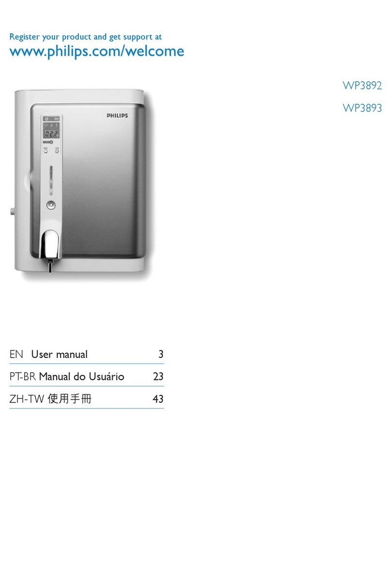 Philips WP3892 Manual de usuario