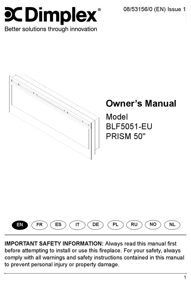 Dimplex Prism 50 Manual de usuario