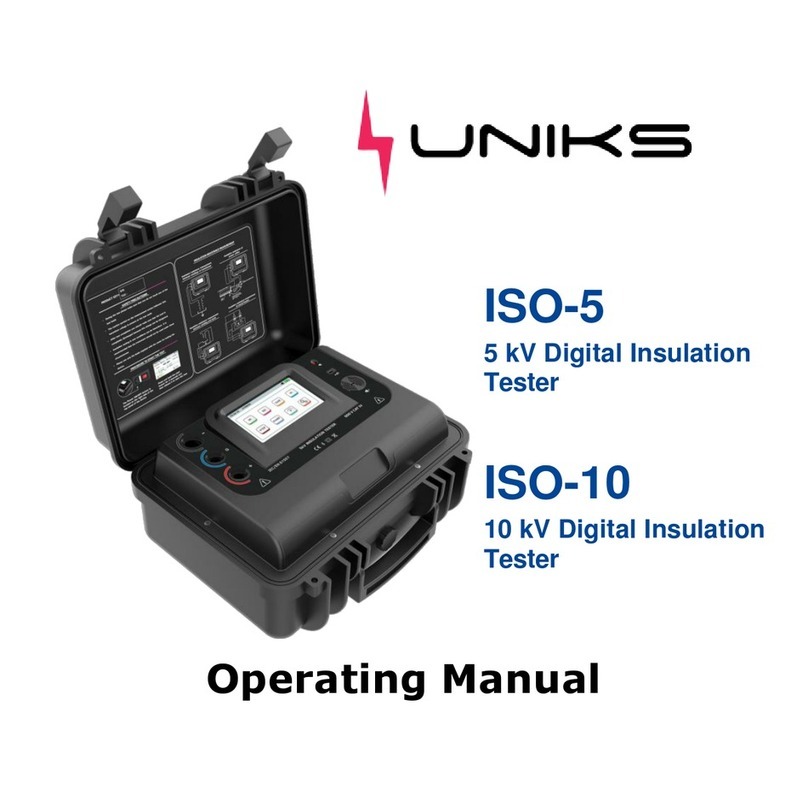 Uniks ISO-5 Manual de usuario