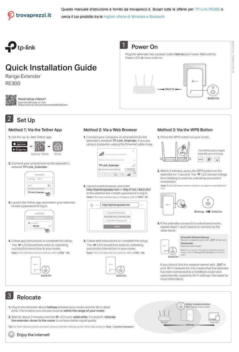 TP-Link RE300 Manual de usuario