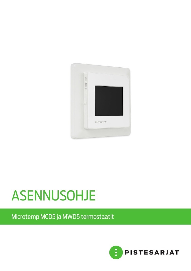 OJ Electronics PISTESARJAT Microtemp MCD5 Manual de usuario OJ Electronics PISTESARJAT Microtemp MCD5 Manual de usuario