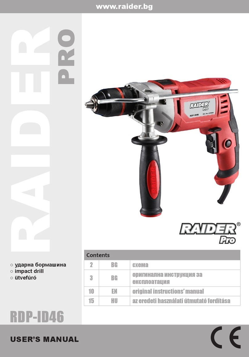Raider Pro RDP-ID46 Manual de usuario
