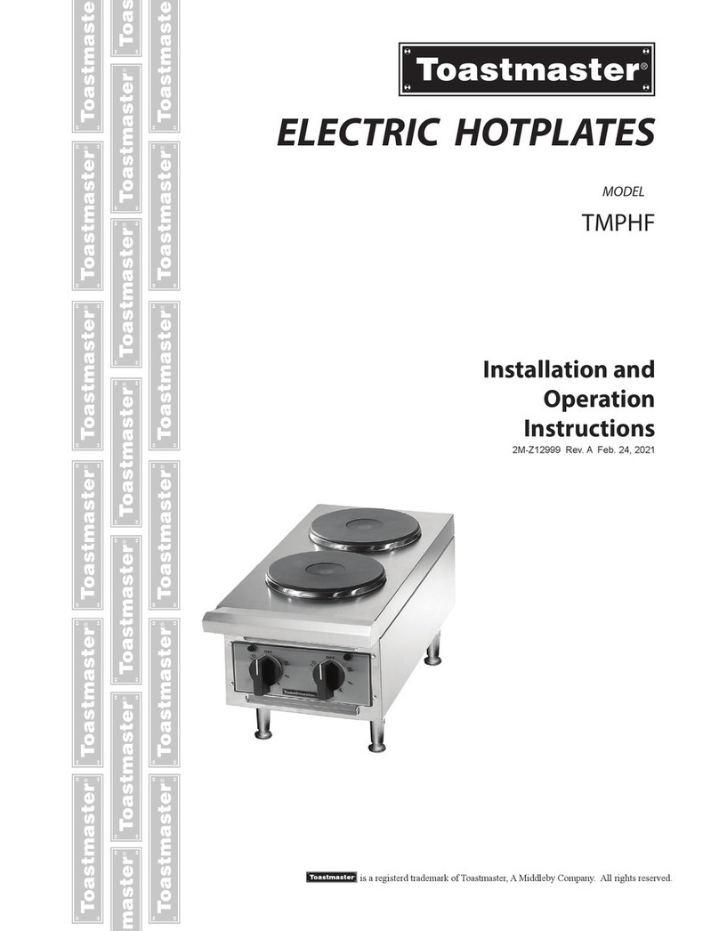 Toastmaster TMPHF Manual del propietario