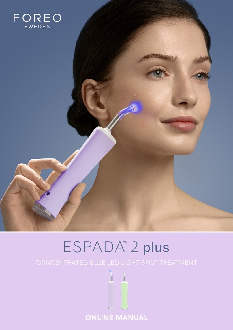 Foreo ESPADA 2 plus Guía de configuración