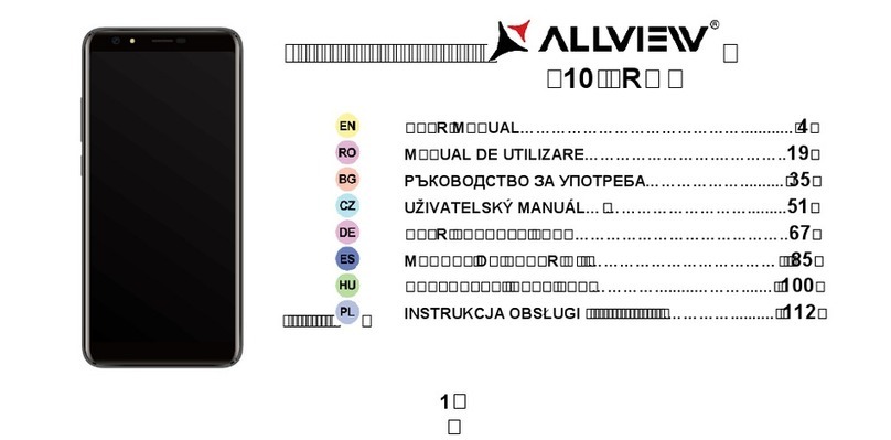 Allview P10 PRO Manual de usuario Allview P10 PRO Manual de usuario
