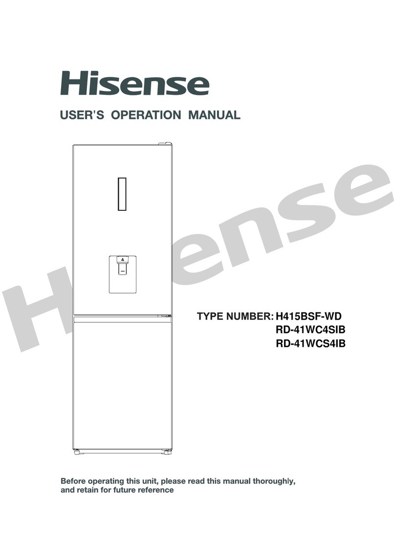 Hisense H415BSF-WD Manual de usuario