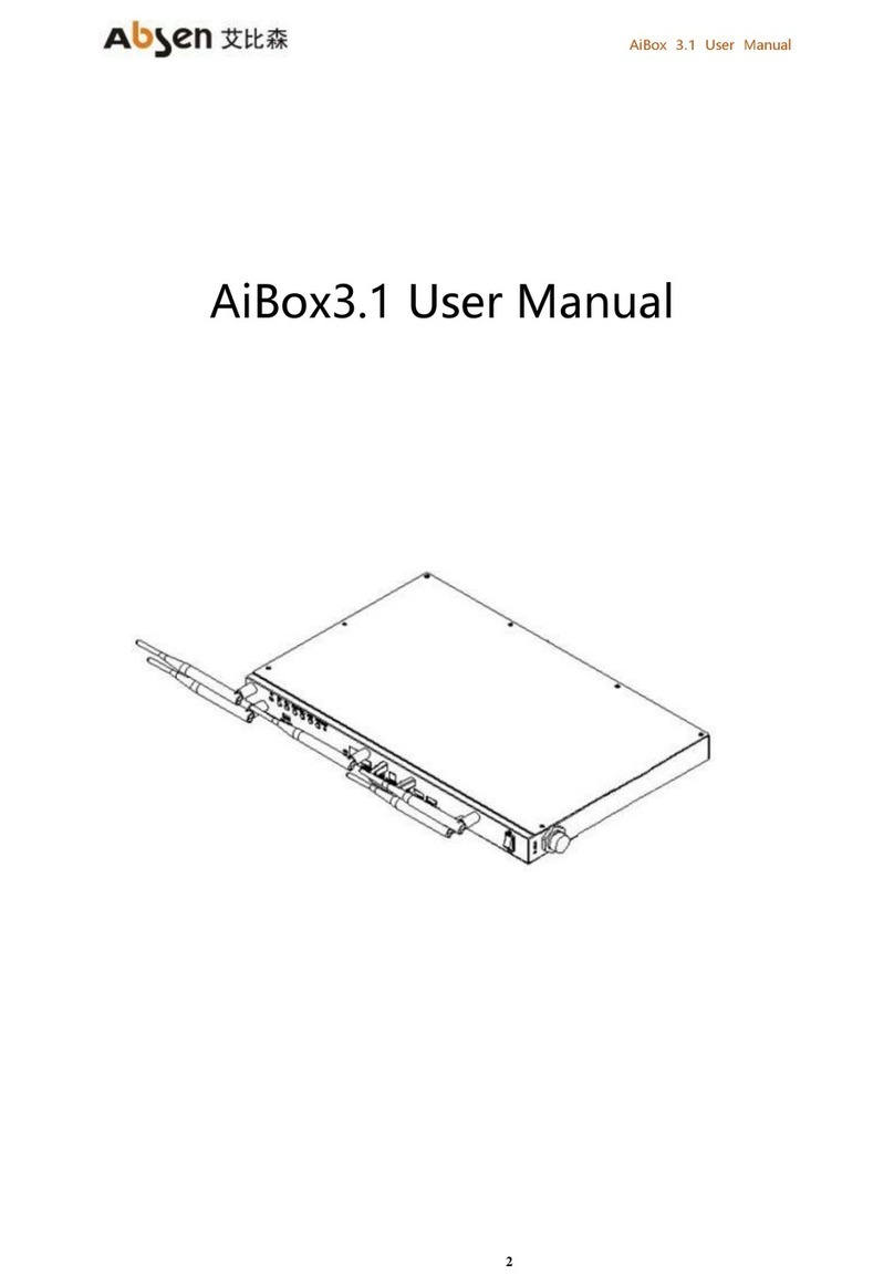 Absen AiBox3.1 Manual de usuario