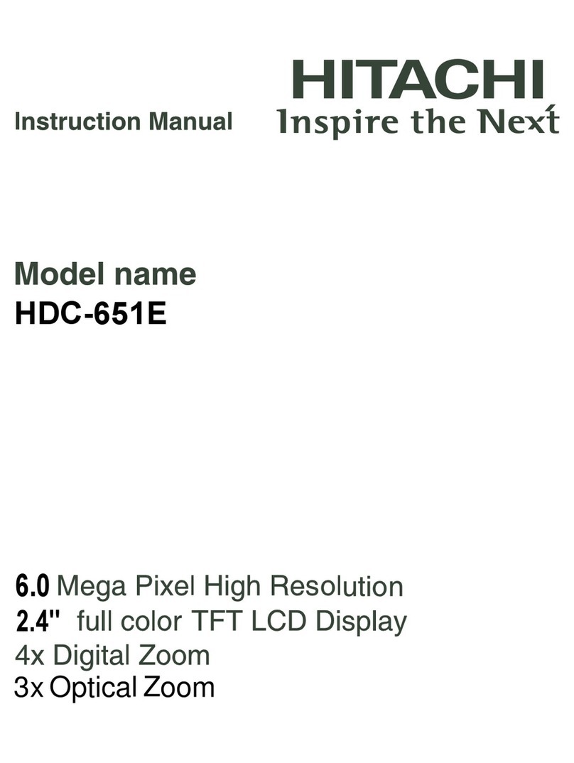 Hitachi HDC-651E Manual de usuario