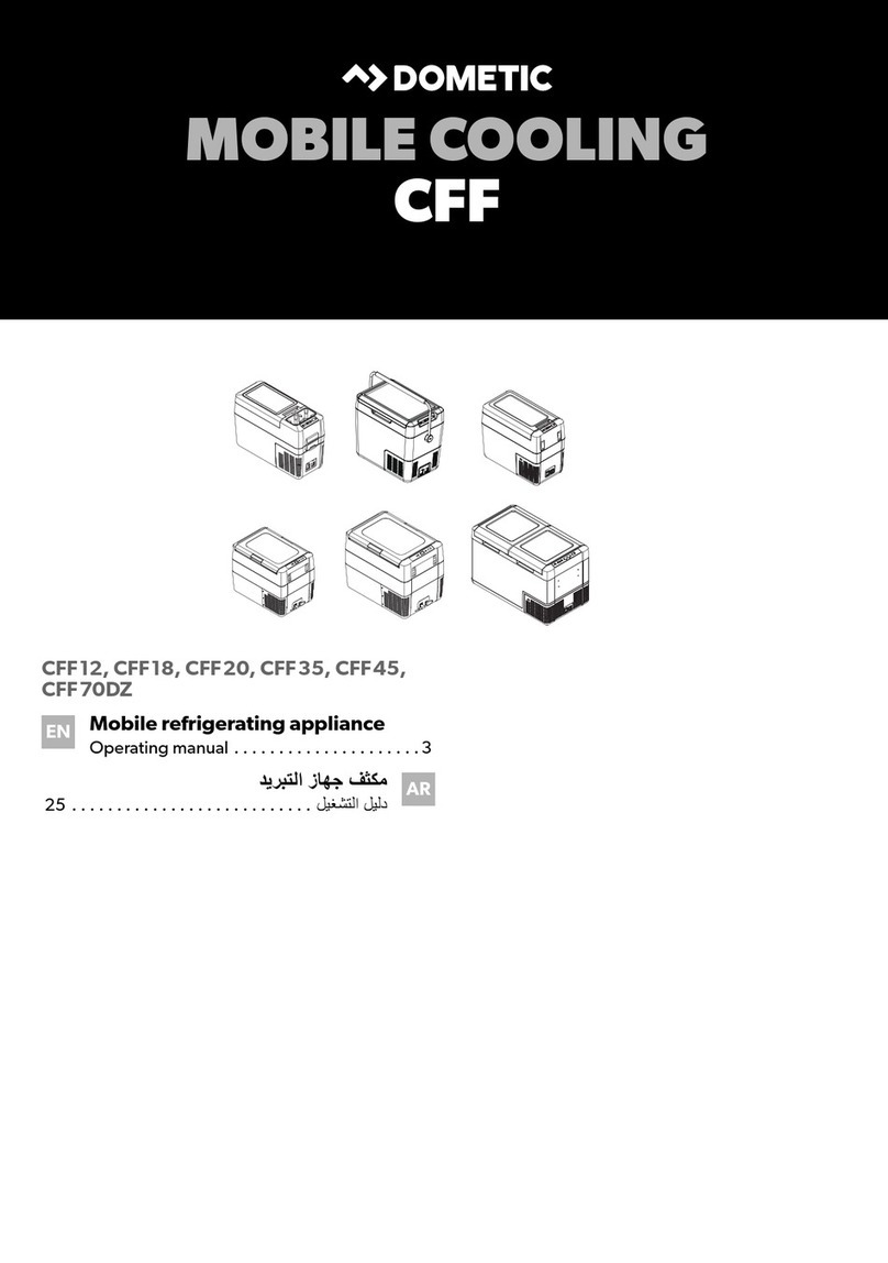 Dometic CFF35 Manual de usuario
