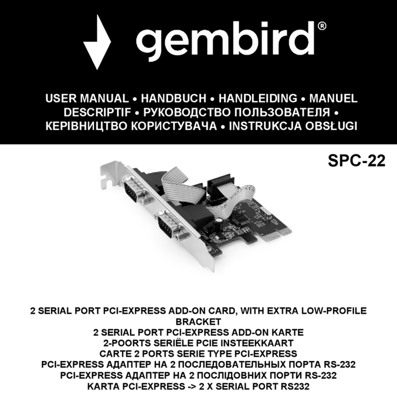 Gembird SPC-22 Manual de usuario Gembird SPC-22 Manual de usuario