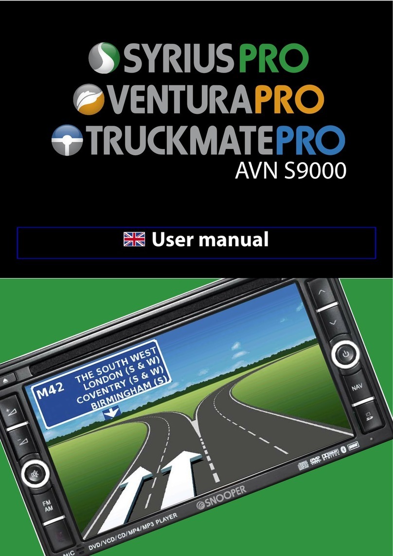 Snooper Syrius Pro Manual de usuario