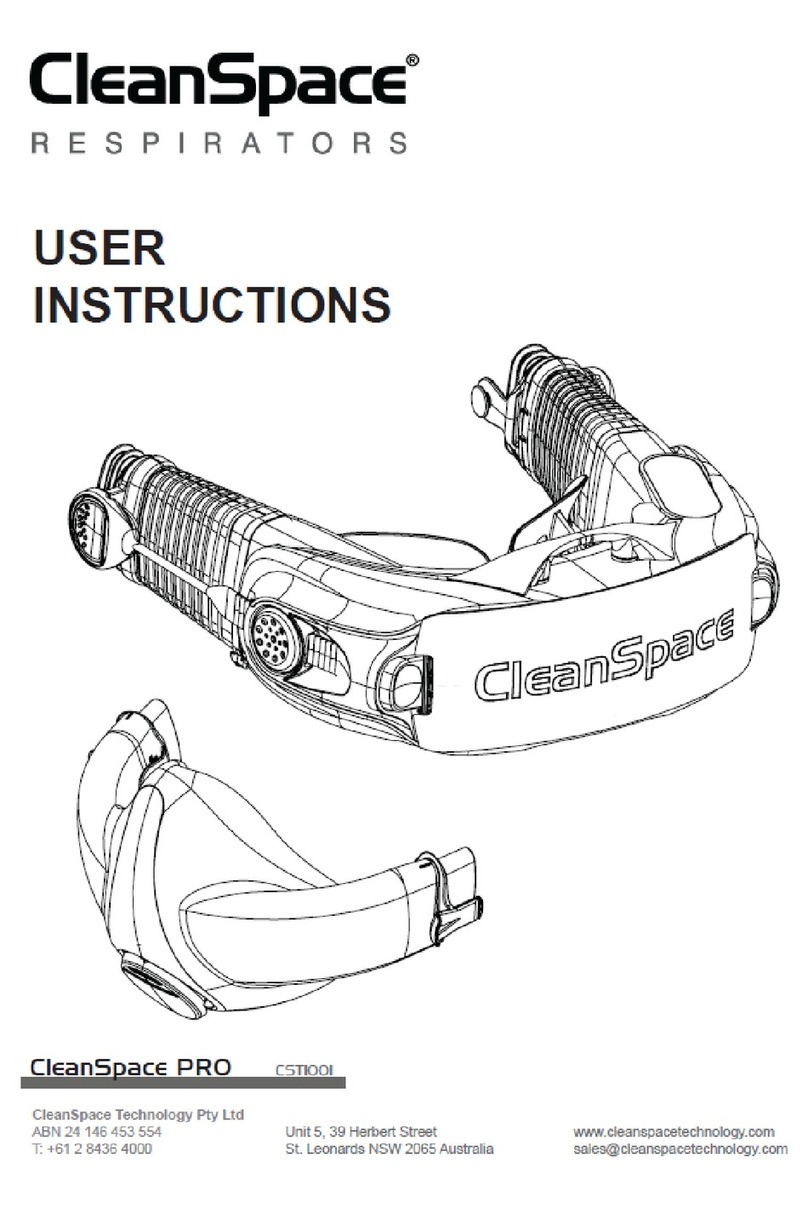 CleanSpace PRO Manual de usuario