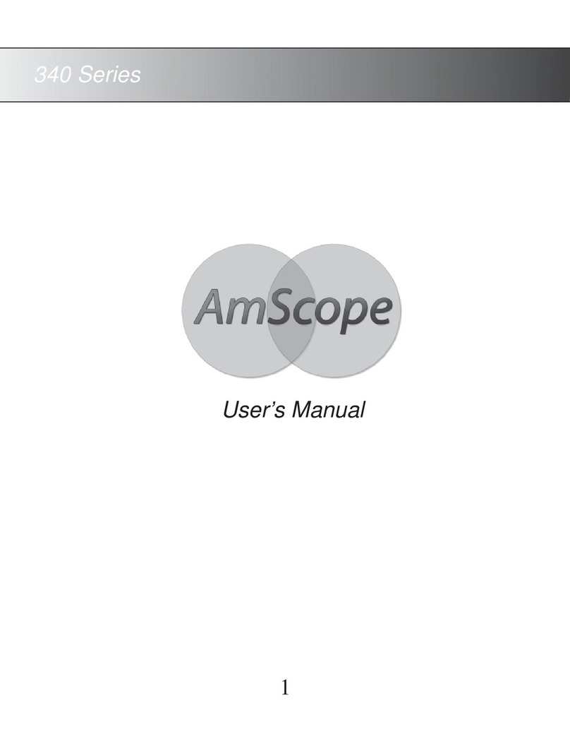 AmScope 340 Series Manual de usuario