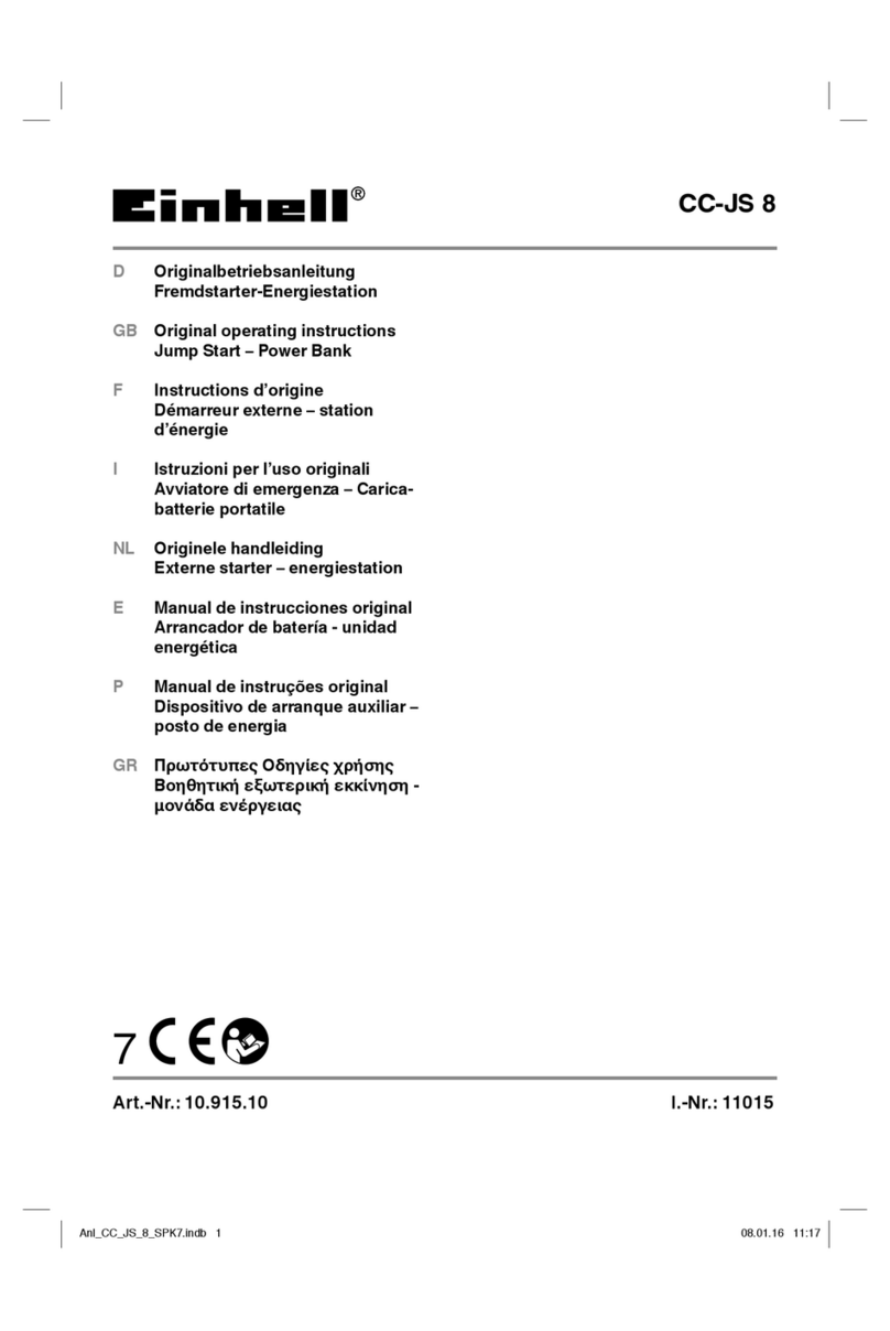 EINHELL CC-JS 8 Manual de usuario