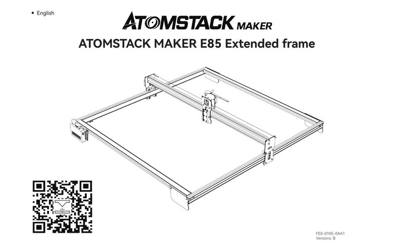 ATOMSTACK MAKER E85 Manual de usuario