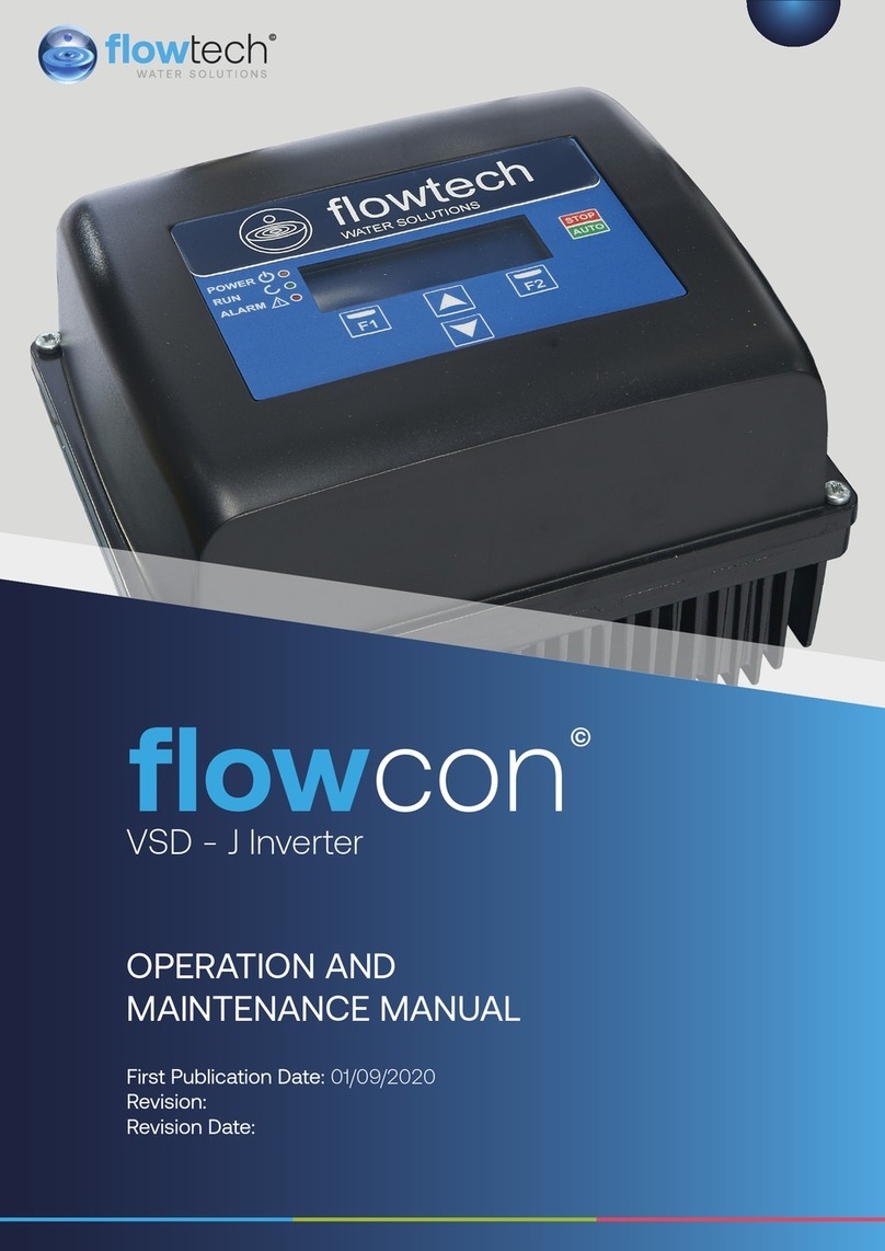 FLOWTECH flowcon Manual de usuario