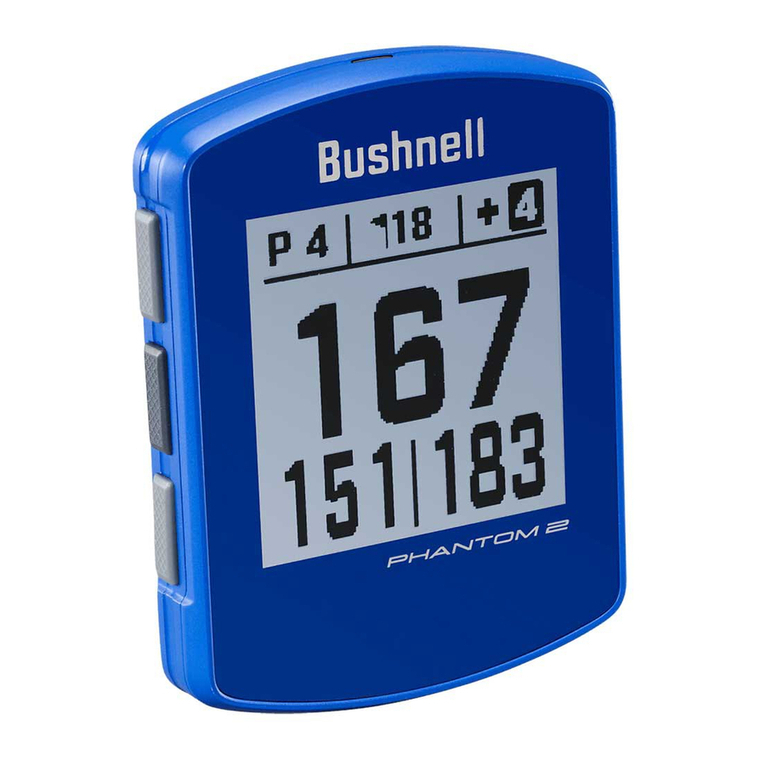 Bushnell GOLF Phantom 2 Manual de usuario Bushnell GOLF Phantom 2 Manual de usuario