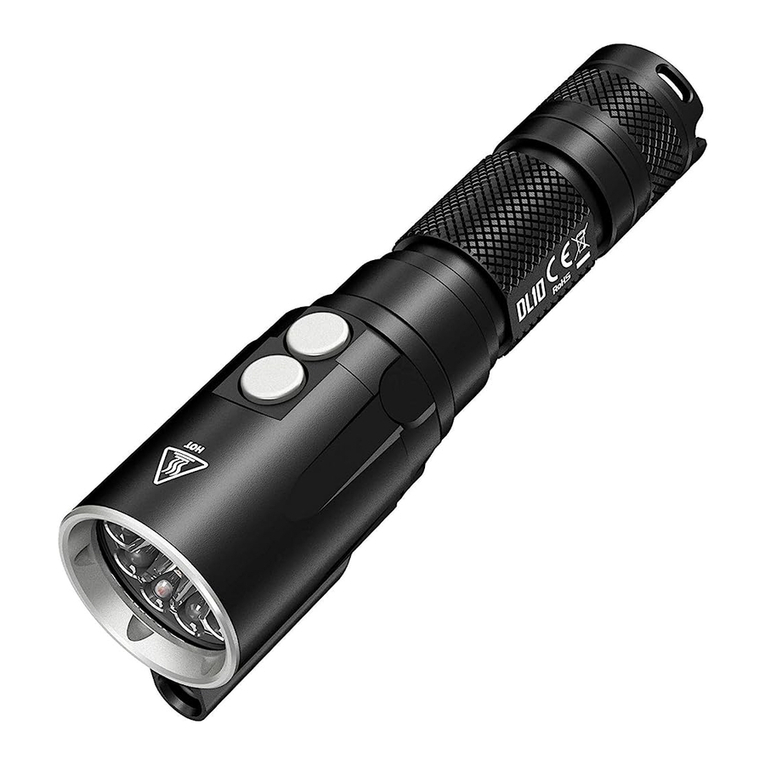 Nitecore DL10 Manual de usuario