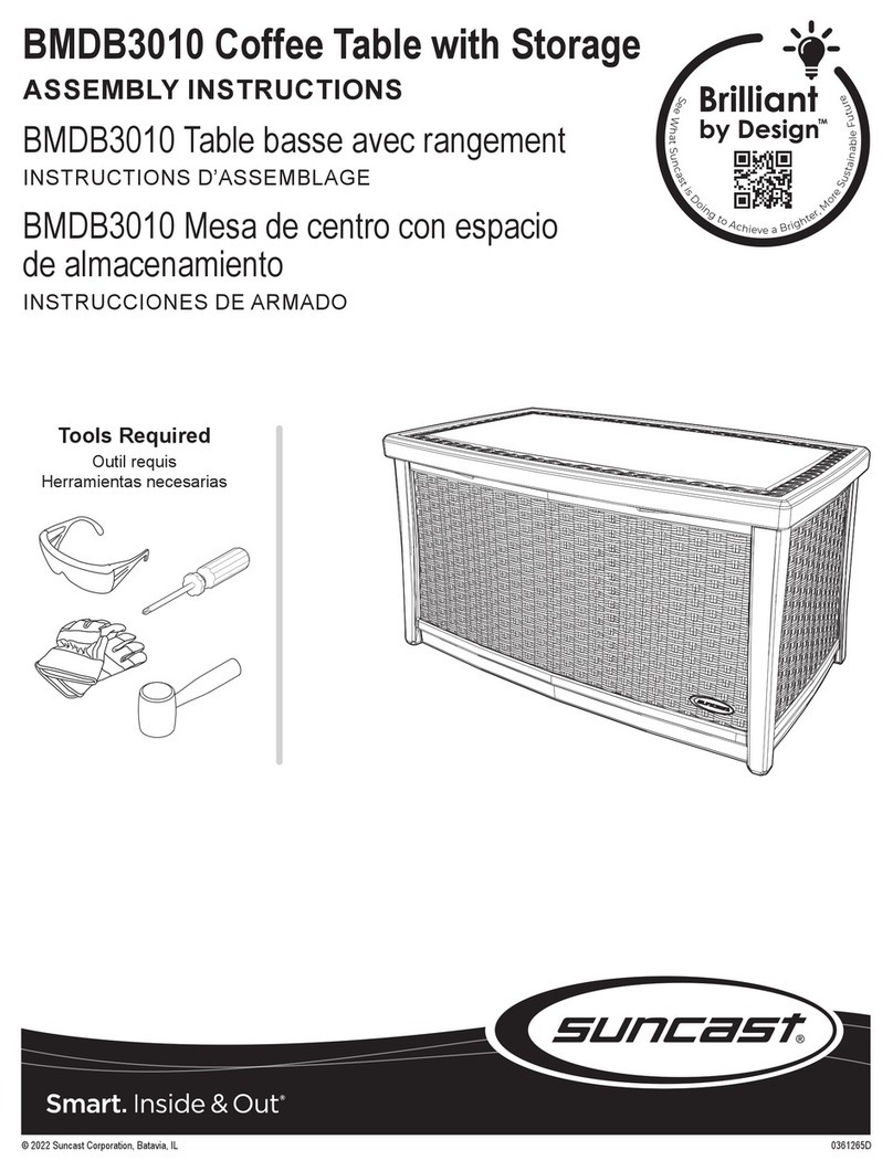 Suncast BMDB3010 Manual de usuario