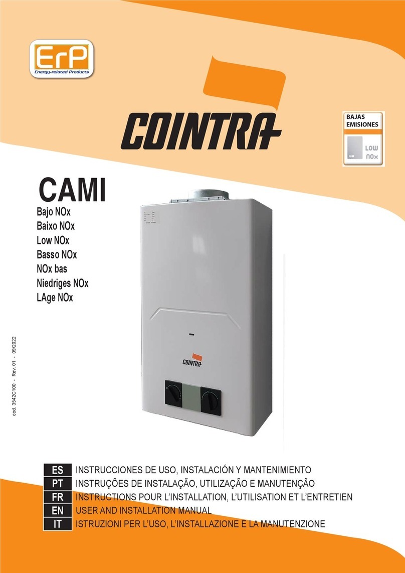 Cointra CAMI 6 Manual de funcionamiento