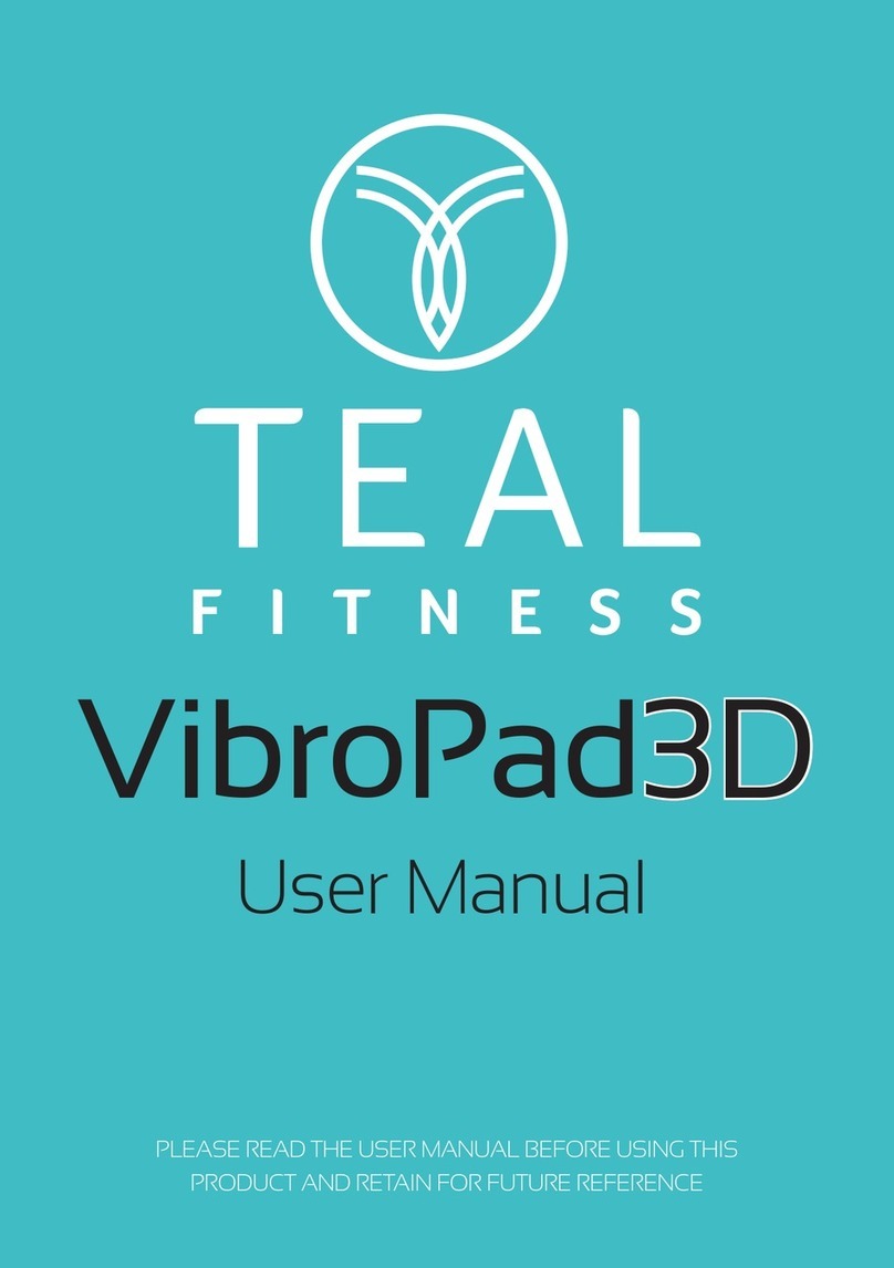 Teal VibroPad 3D Manual de usuario