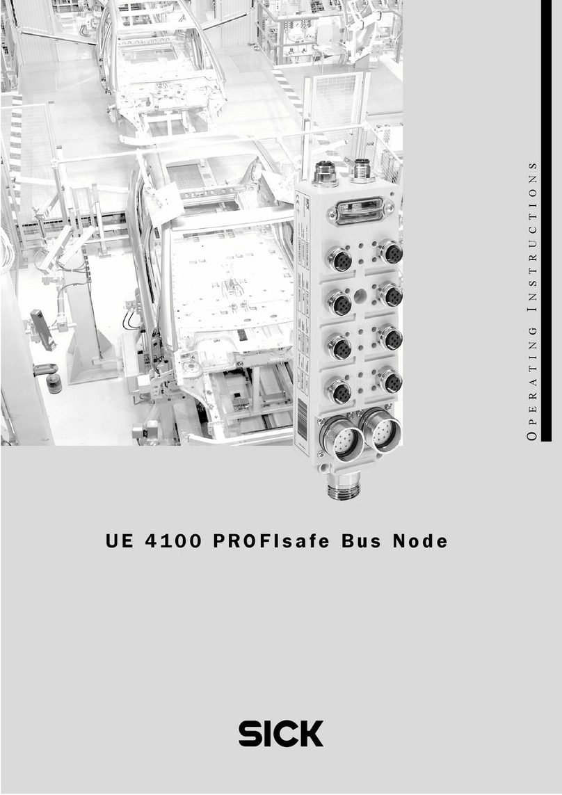 SICK UE 4100 Manual de usuario
